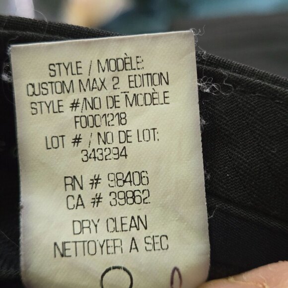 Theory Custom Max 2 Pants Black Wool Dress Pants Size 12 - Picture 10 of 12